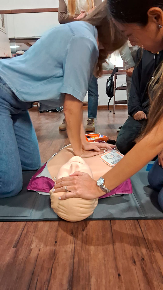 Curso de RCP con MP