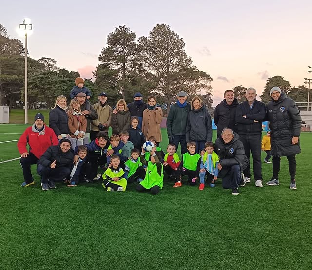 Día del abuelo en Baby Fútbol.
