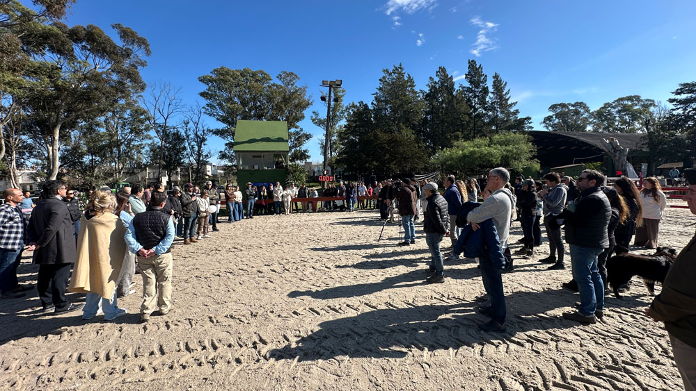 Inauguración de la pista de Equitación